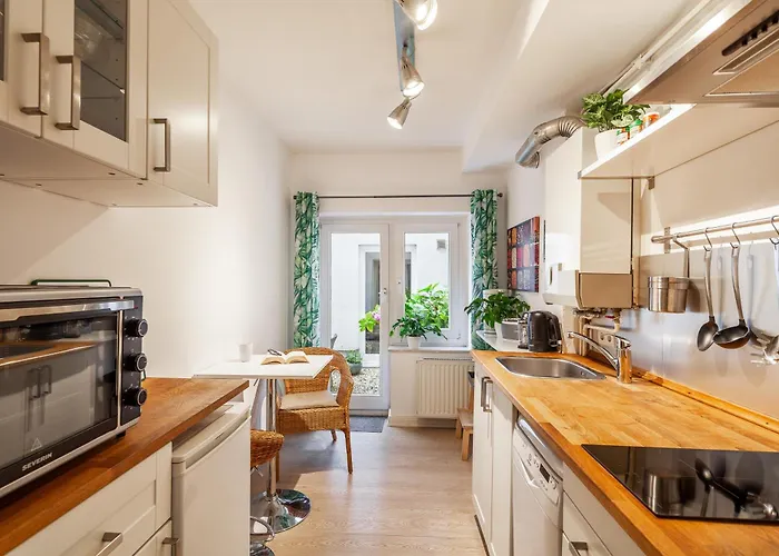 Apartament Nachhaltig Uebernachten - Naehe Alster Mit Terrasse Hamburg